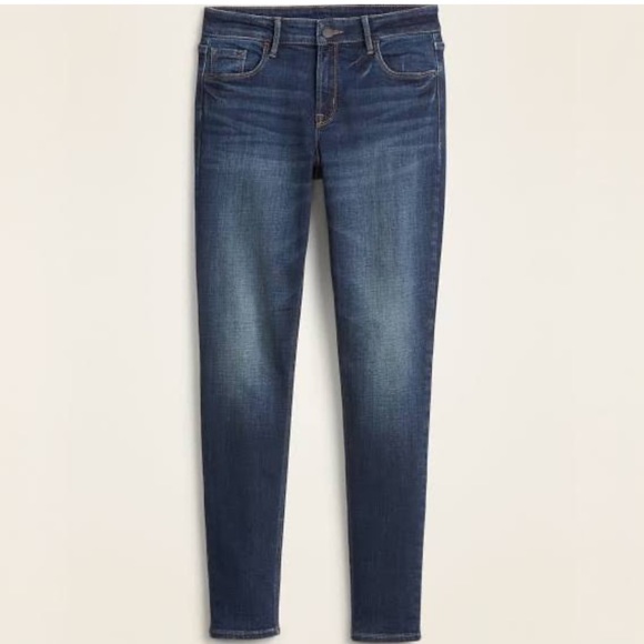 Old Navy Denim - Old Navy | Rockstar Super Skinny High Rise Jeans, Blue, 14